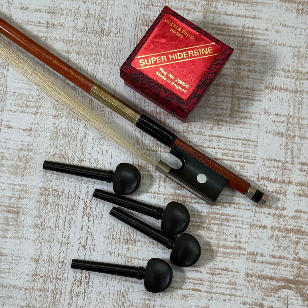 K.Shimora バイオリン No.90 4/4 1996年 ドイツ製 虎杢