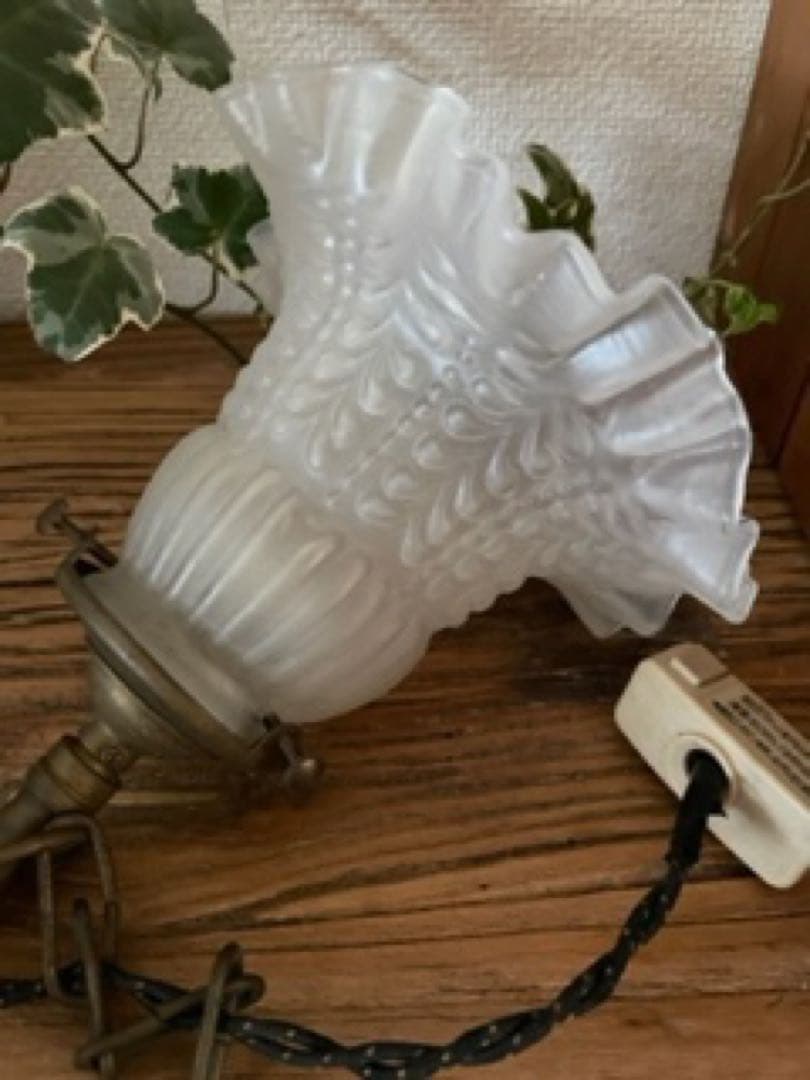 *️⃣プロフ必読❣️アンティークフランス ペンダント吊下げランプ