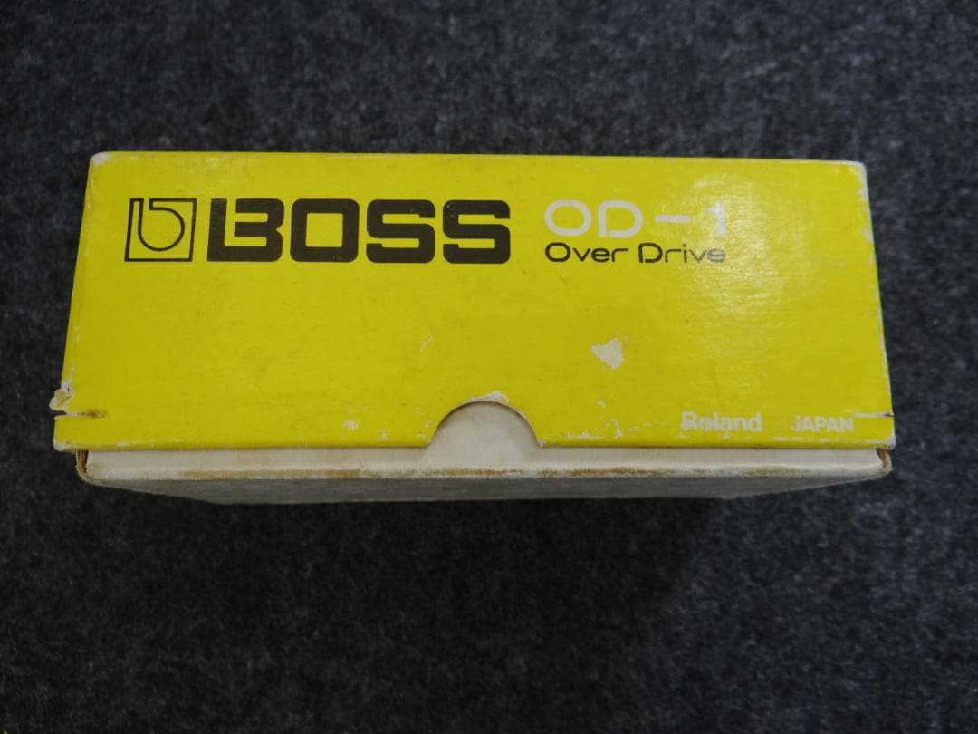 Japan Vintage / 名器 BOSS OD-1 オーバードライブ箱付