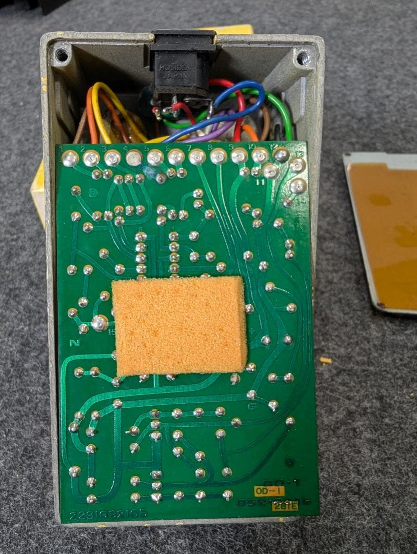 Japan Vintage / 名器 BOSS OD-1 オーバードライブ箱付