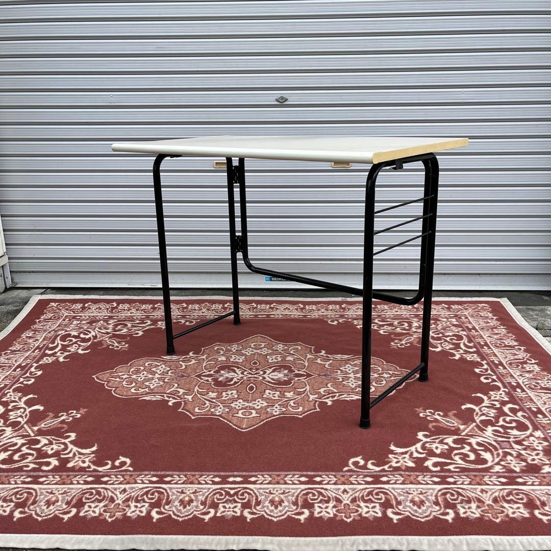 ビンテージ古家具◾️ 折り畳み式 フォールディングテーブル / 作業机