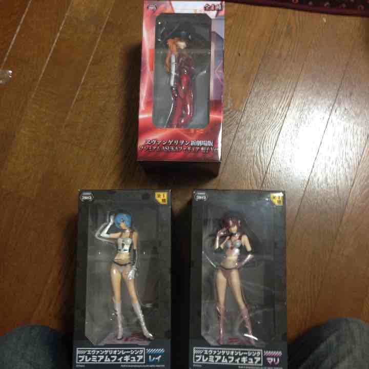 エヴァンゲリオン フィギュア 3点セット(要交渉)