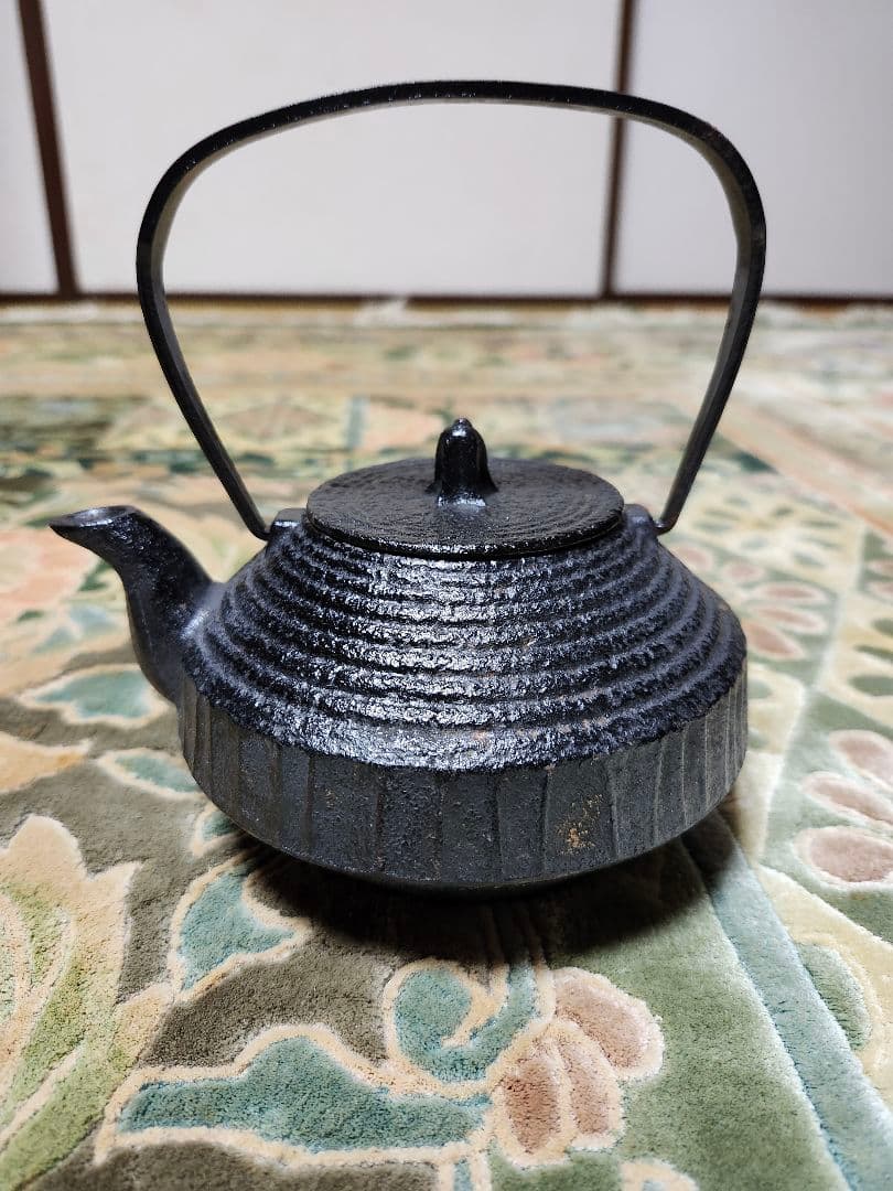 鉄瓶 、鉄製茶道具4点セット
