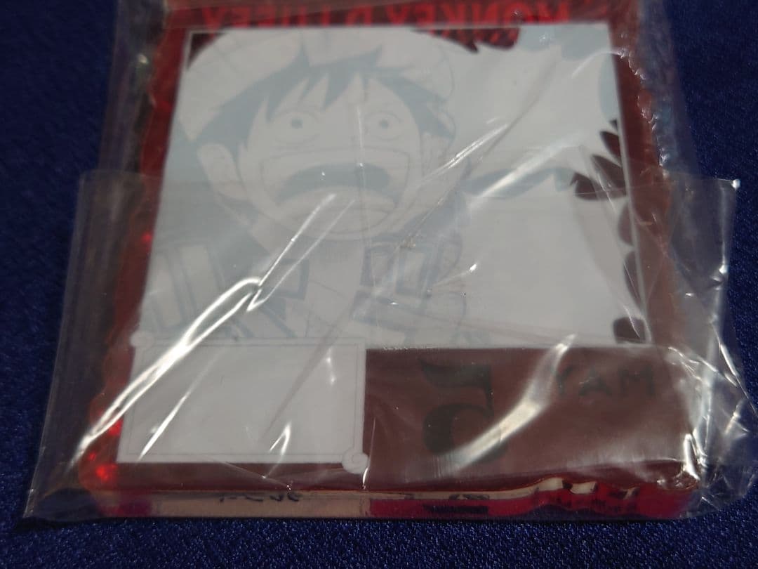 【ルフィ】ONE PIECE BASE SHOP くじ　アクリルブロックチャーム