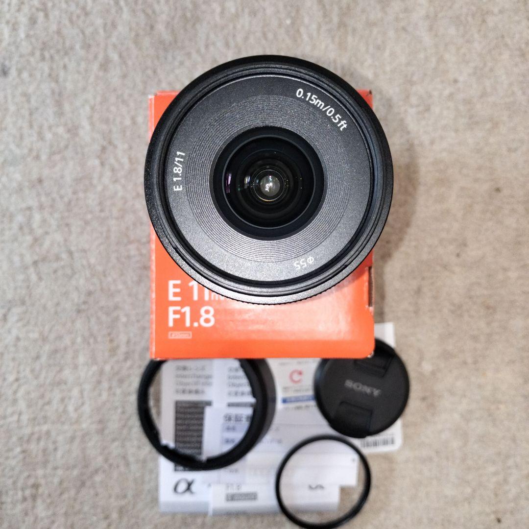 Sony Eマウント 11mm F1.8 レンズ