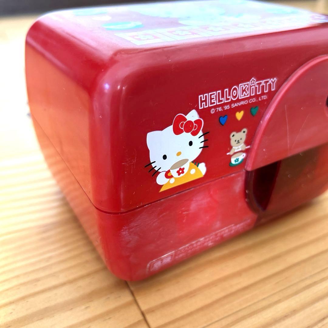 サンリオ　レトロ　電動鉛筆削り　年代物
