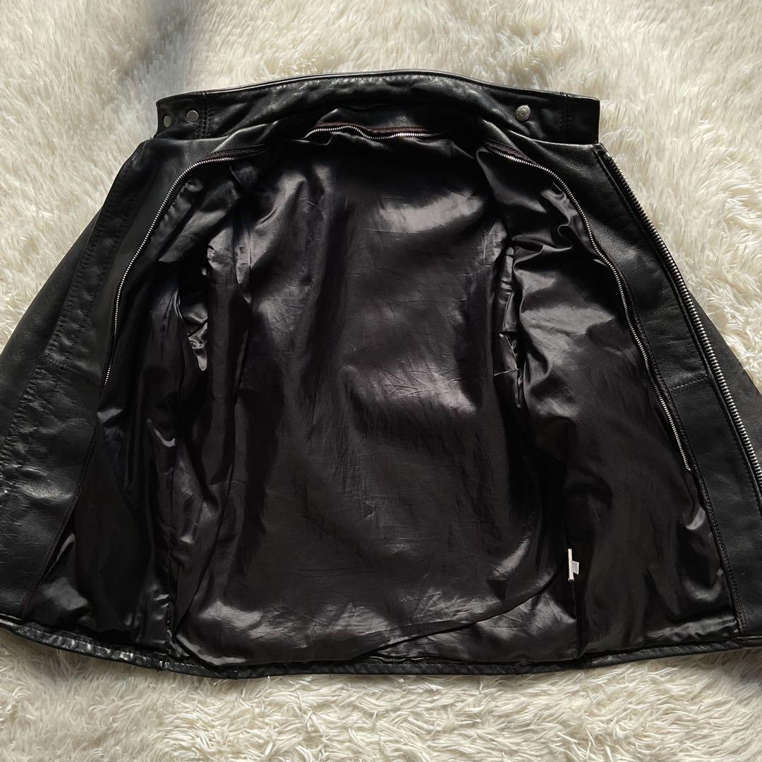 美品✨schott 641 レザージャケット　シングルライダース　本革　36 黒