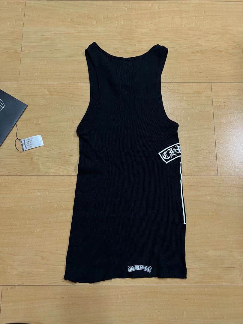 CHROME HEARTS ブラックタンクトップ　国内正規品