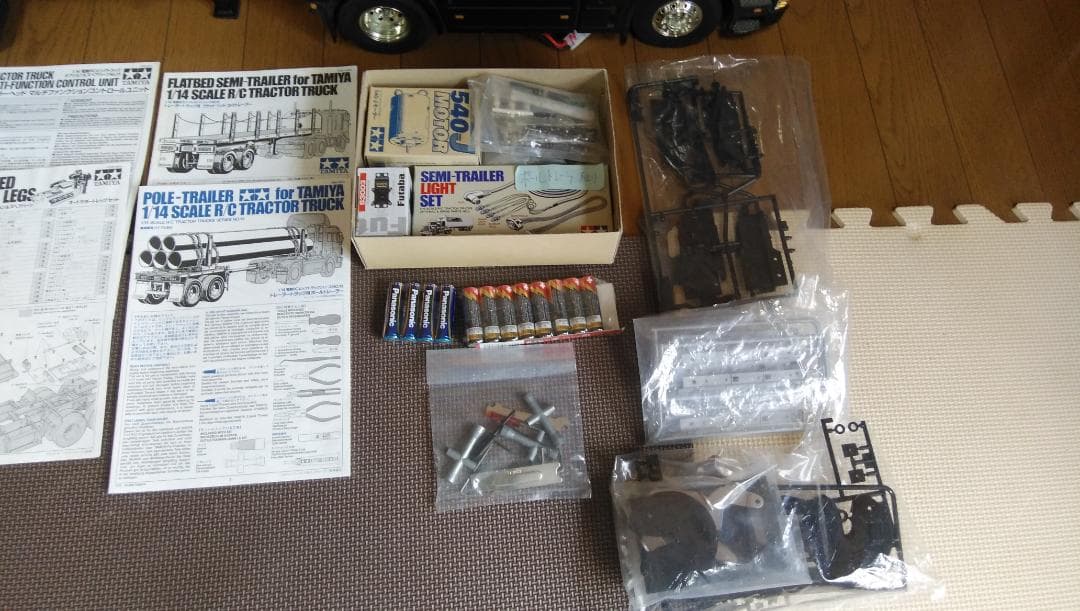 SCANIA R470 　電動 トレーラー 1/14スケール