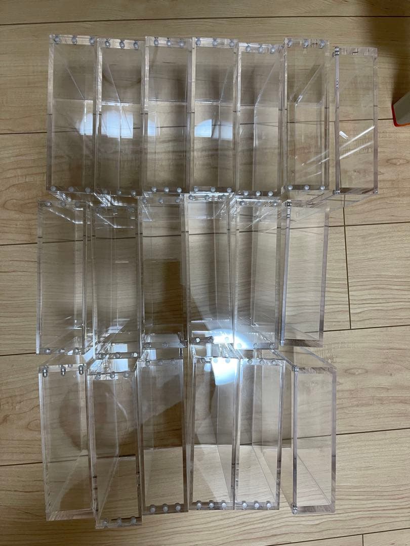 あきら　アクリル製　ボックスローダー 19個セット　UVカット