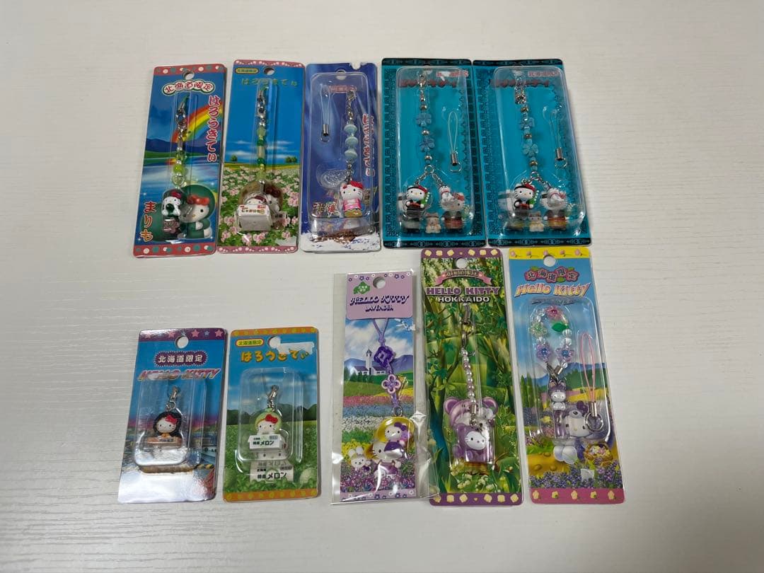 ハローキティ ストラップセット 複数デザイン　約176個