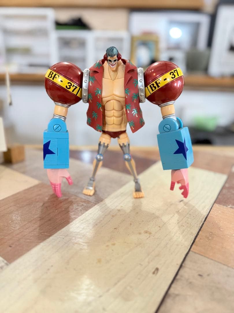 ワンピース　超合金　フランキー　ジャンク