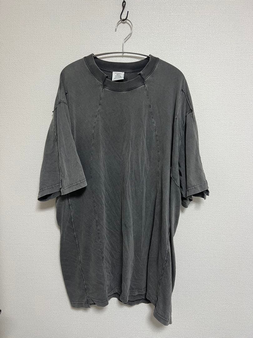 vetements 23ss 再構築　ヴィンテージ加工 Tシャツ