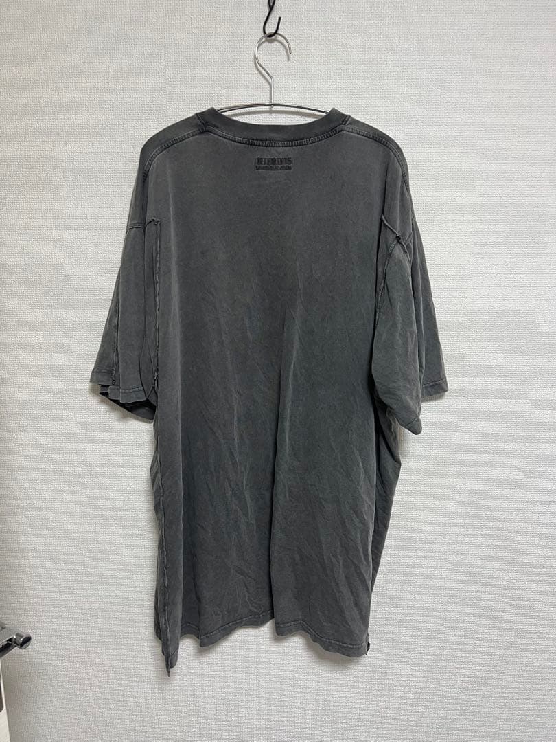 vetements 23ss 再構築　ヴィンテージ加工 Tシャツ