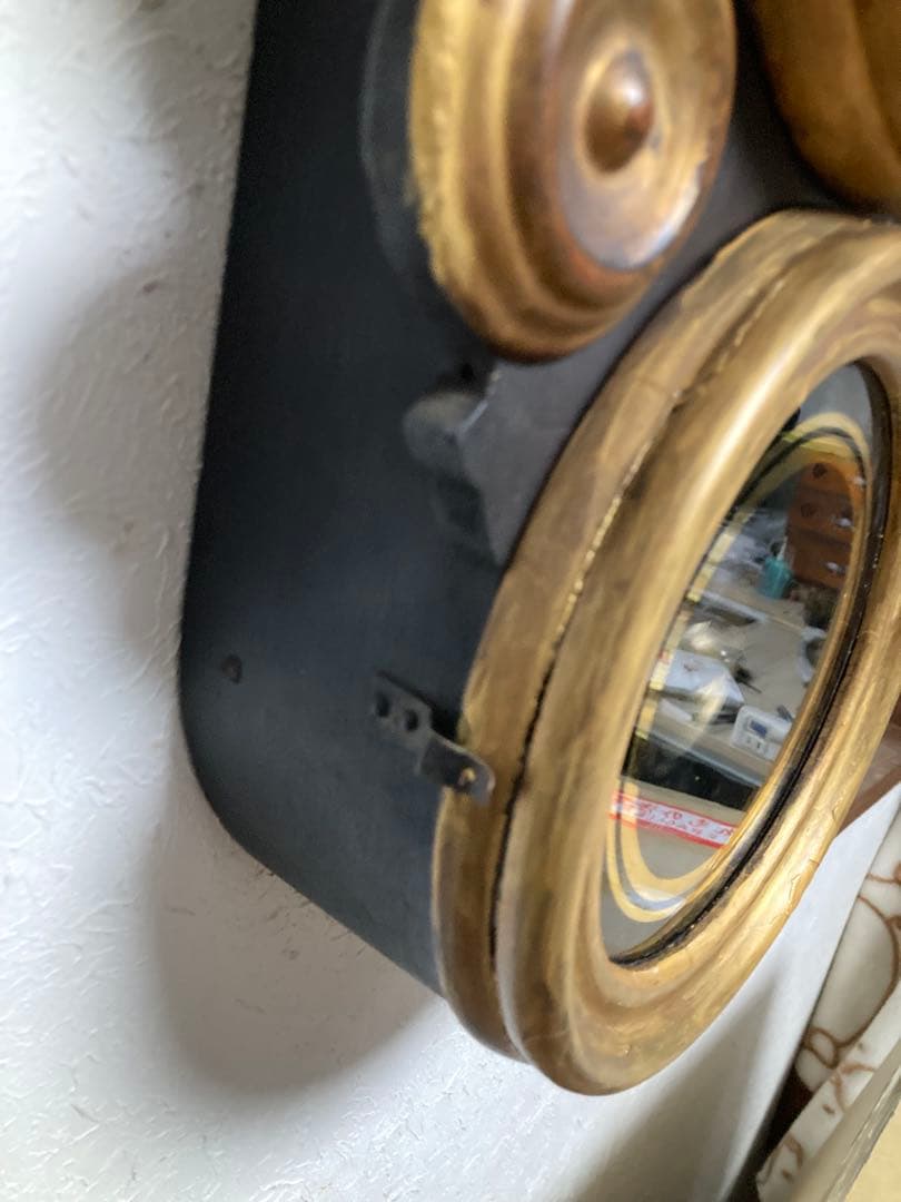 アンティーク イングラハムダルマ時計 文字盤変更歴有り 8日巻振り子時計