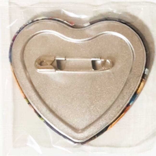 新品★あんスタ★2wink【葵ひなた】一番カフェ★ハート型缶バッジ★6点セット