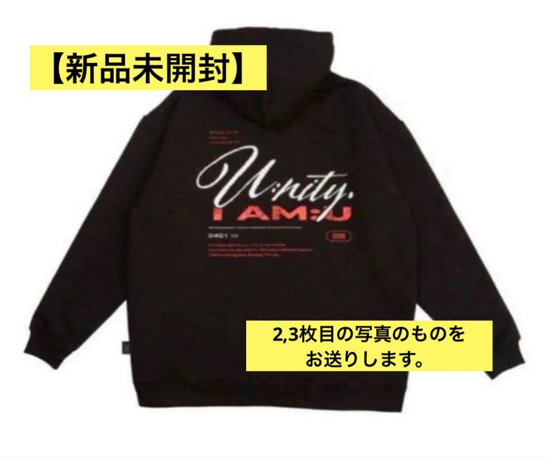 【新品未開封】中島健人 I AM:U FC限定パーカー ブラック/BIC