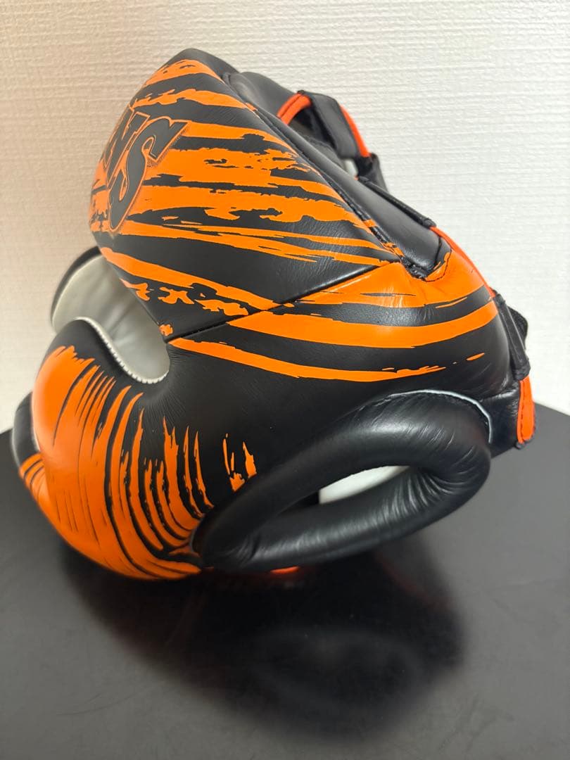 TWINS SPECIAL ボクシング ヘッドギア オレンジ/ブラック