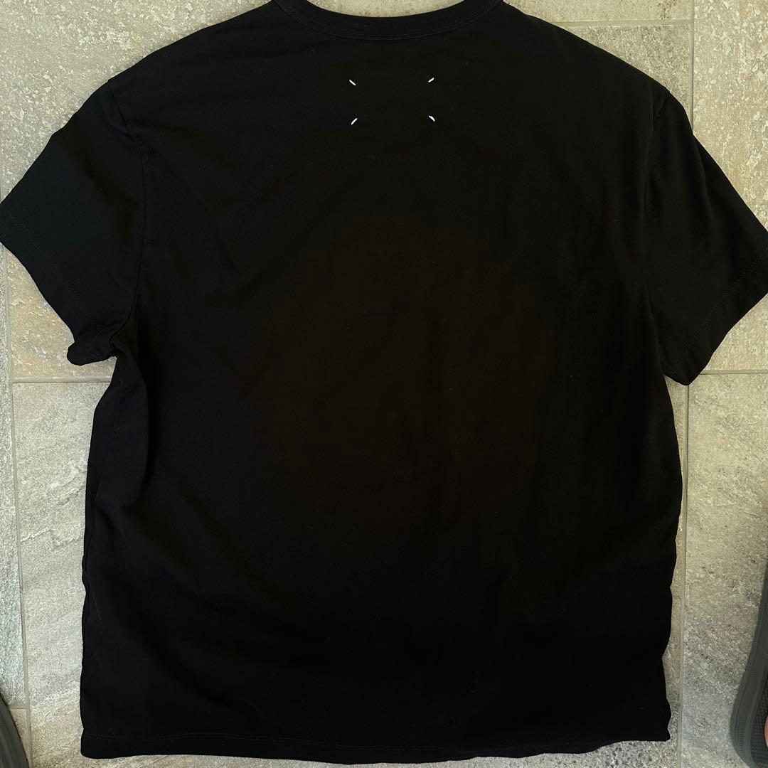 【MAISON MARGIELA】　デストロイ リバース ロゴ Tシャツ
