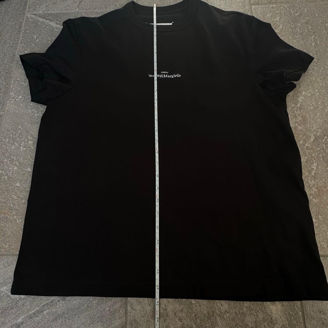【MAISON MARGIELA】　デストロイ リバース ロゴ Tシャツ