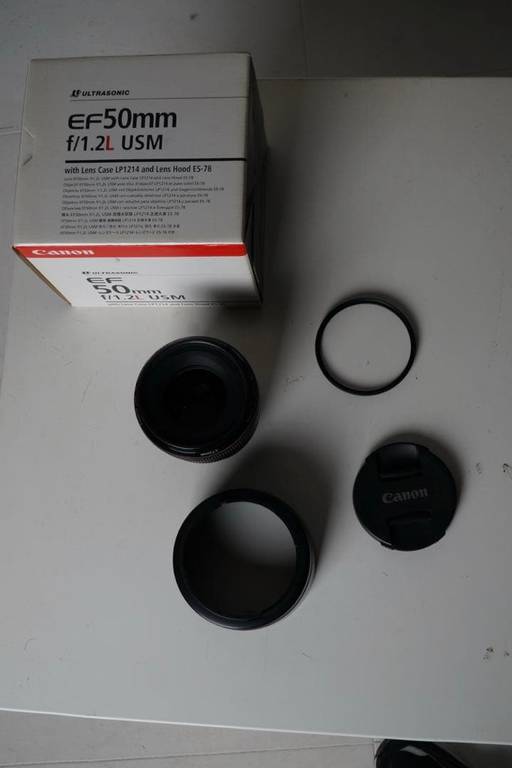 EF50mm F1.2L USM CANON 50mm単焦点レンズ