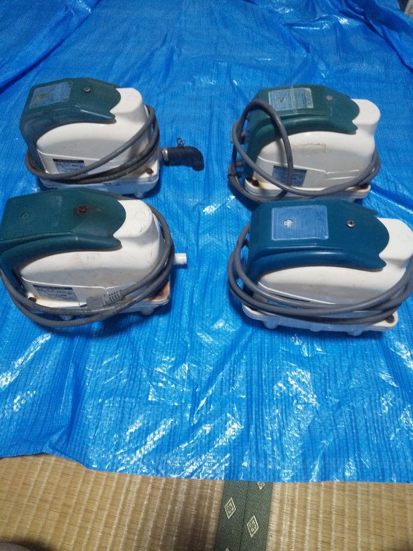 4台セット　ジャンク　テクノ高槻XPシリーズ　ブロワーエアーポンプ