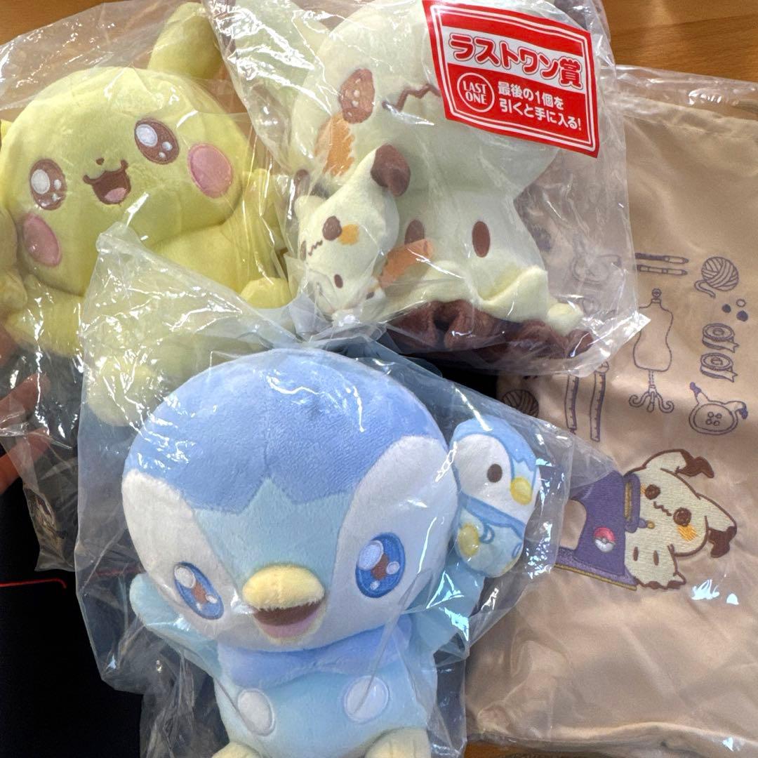 ポケピース　一番くじ　ラストワン