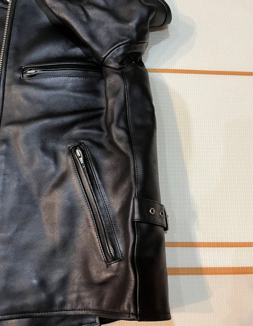 アウトロー OUTLAW レザージャケット ライダース 本革