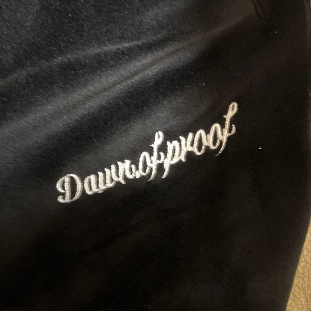 Dawnofproof 黒 D.O.Pベロアセットアップ