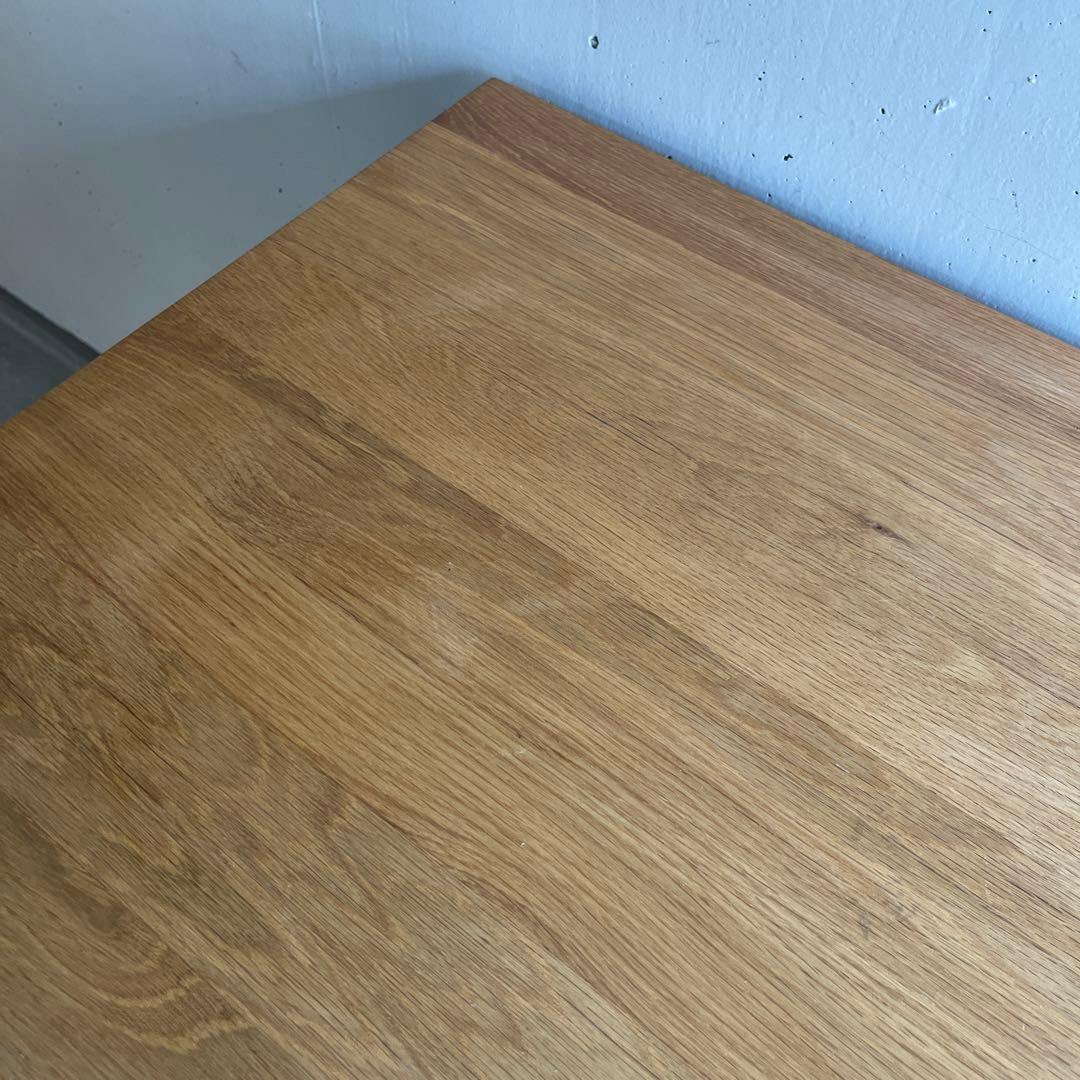 美品・廃盤希少★無印 無垢材ダイニングテーブル 幅８０ｃｍ・オーク材