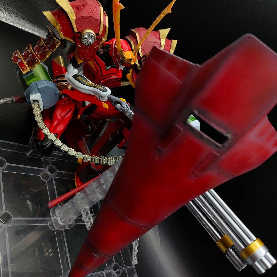 エヴァンゲリオン　弐号機 RG　和武装　アスカ　【全塗装完成】