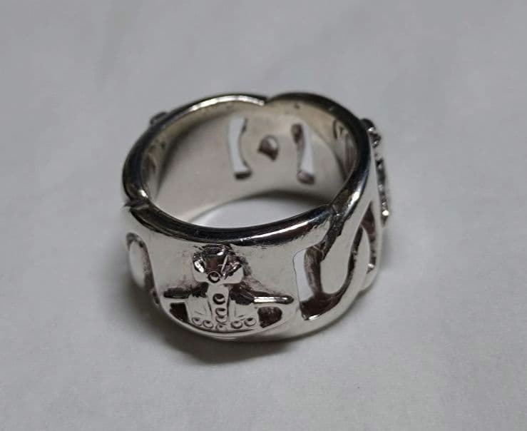 VivienneWestwood オーブ/リングスリング シルバー S