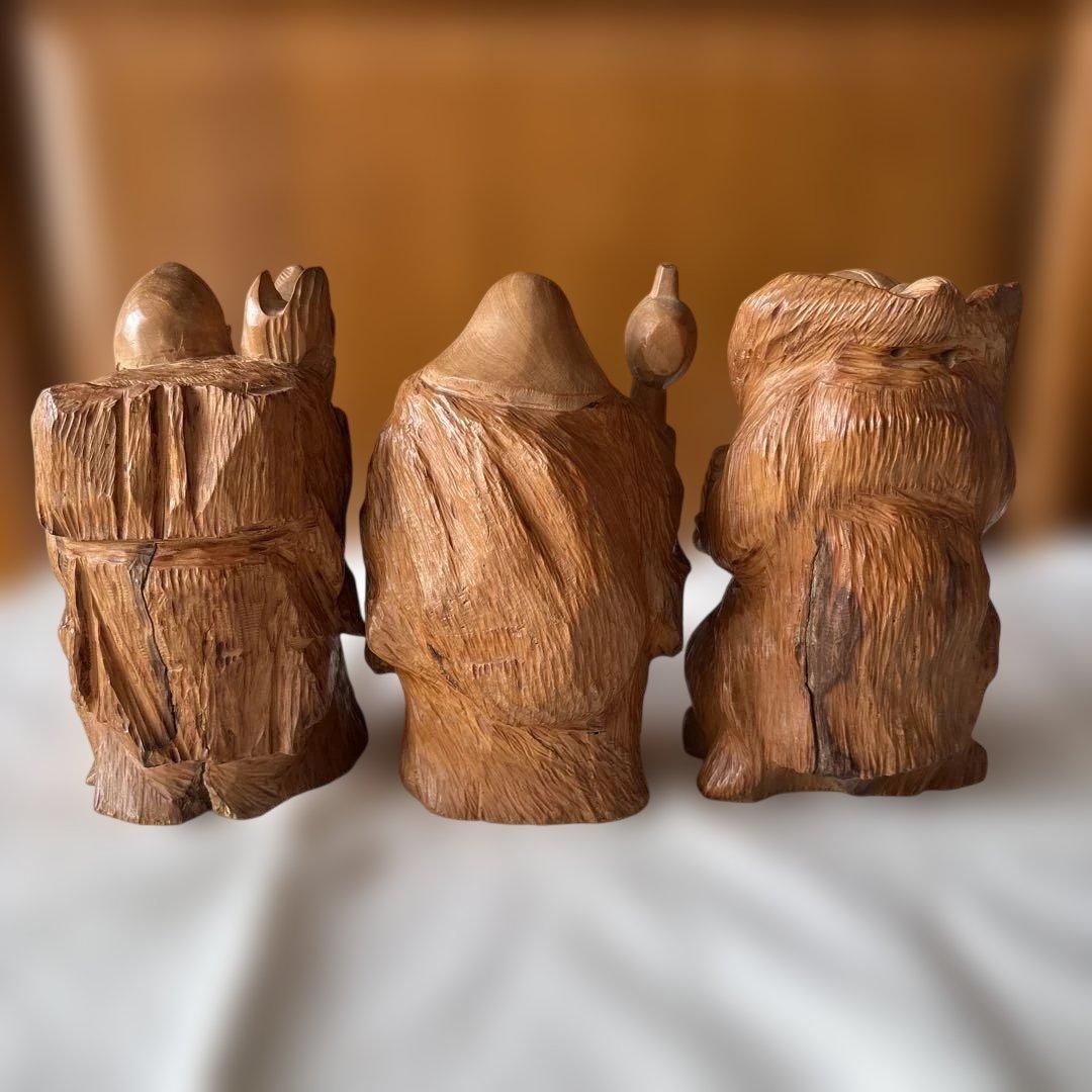 木彫り　七福神