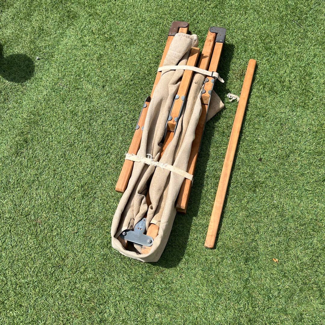 ヴィンテージ軍折りたたみコット