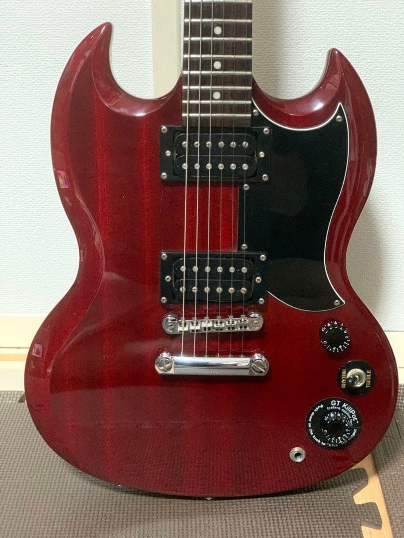Epiphone エピフォン SG Special エレキギター 赤 ジャンク