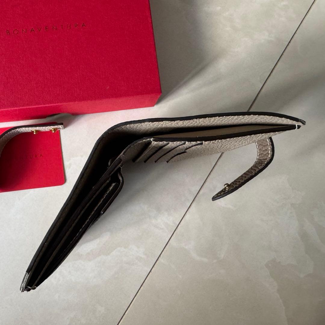 BONAVENTURA 二つ折り財布 ボナベンチュラ　エトープ シュリンクレザー