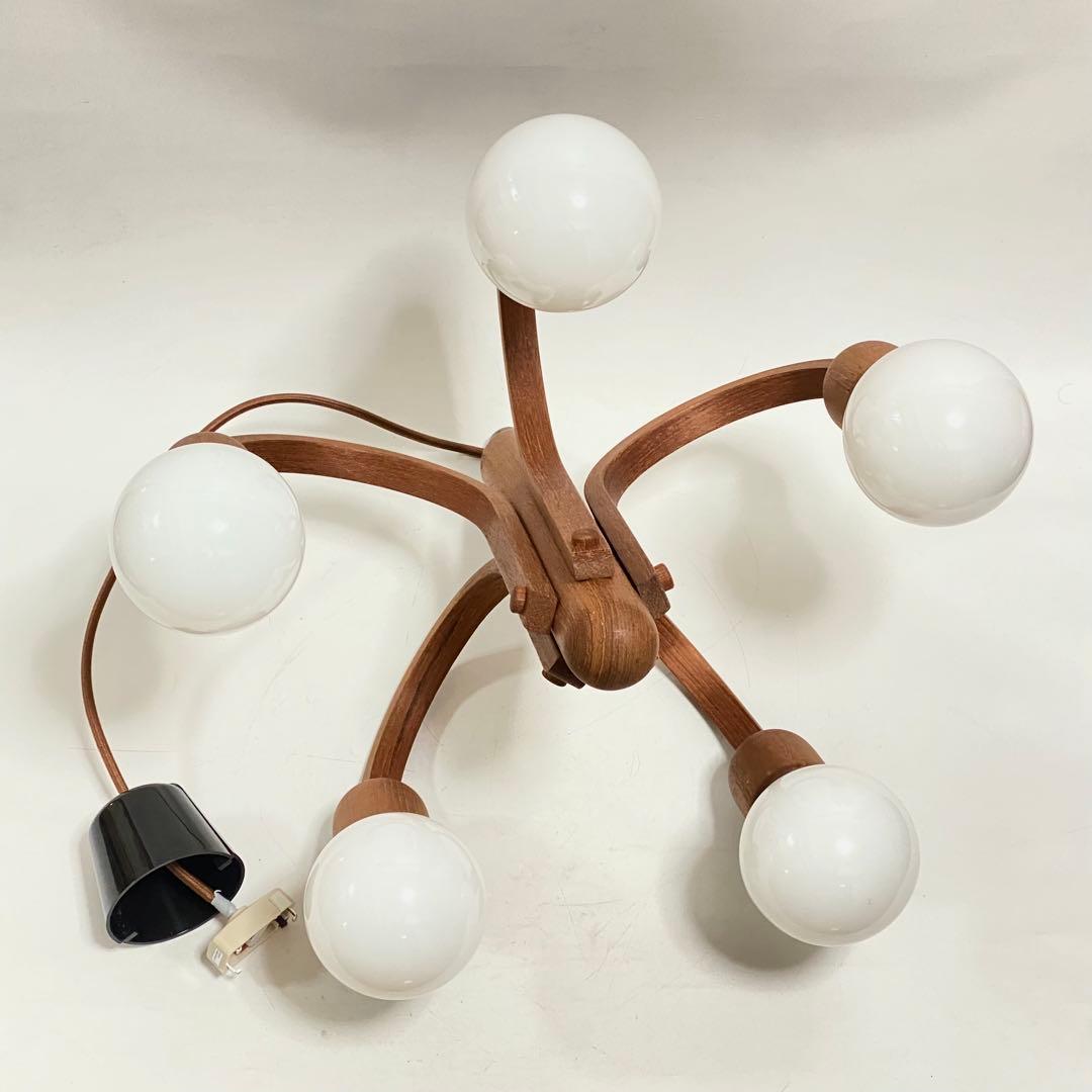 【最終価格】Domus ドムス　シャンデリア　ペンダントライト　木製　ドイツ製