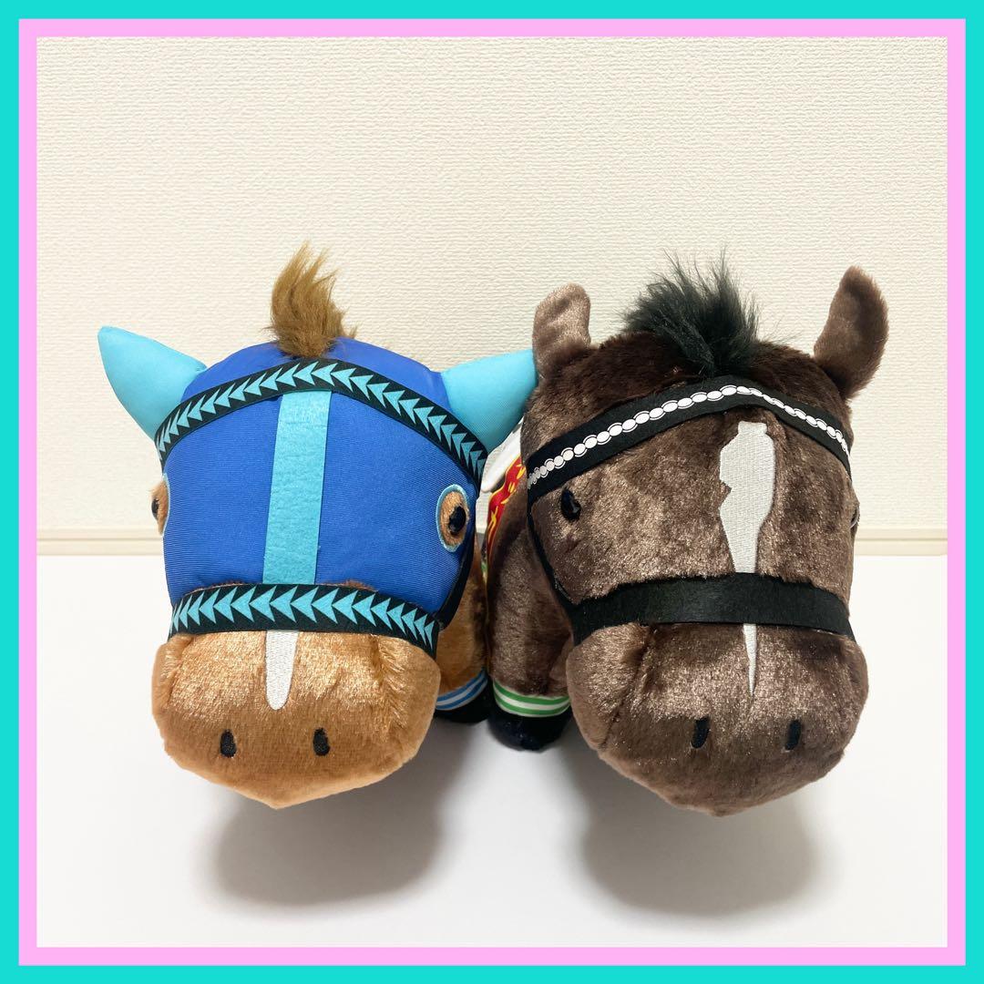 ナムコ限定【ウオッカ＆ダイワスカーレット】サラブレッドコレクションふわふわBIG