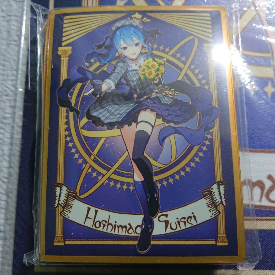 α1 ホロライブ ミュシャ風&花束 星街すいせい スリーブ&プレイマット