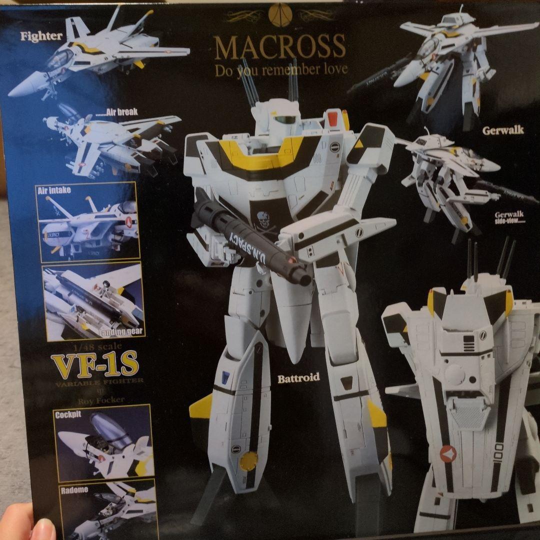付属品なし　YAMATO １/４８ VF−１S ロイ・フォッカー マクロス