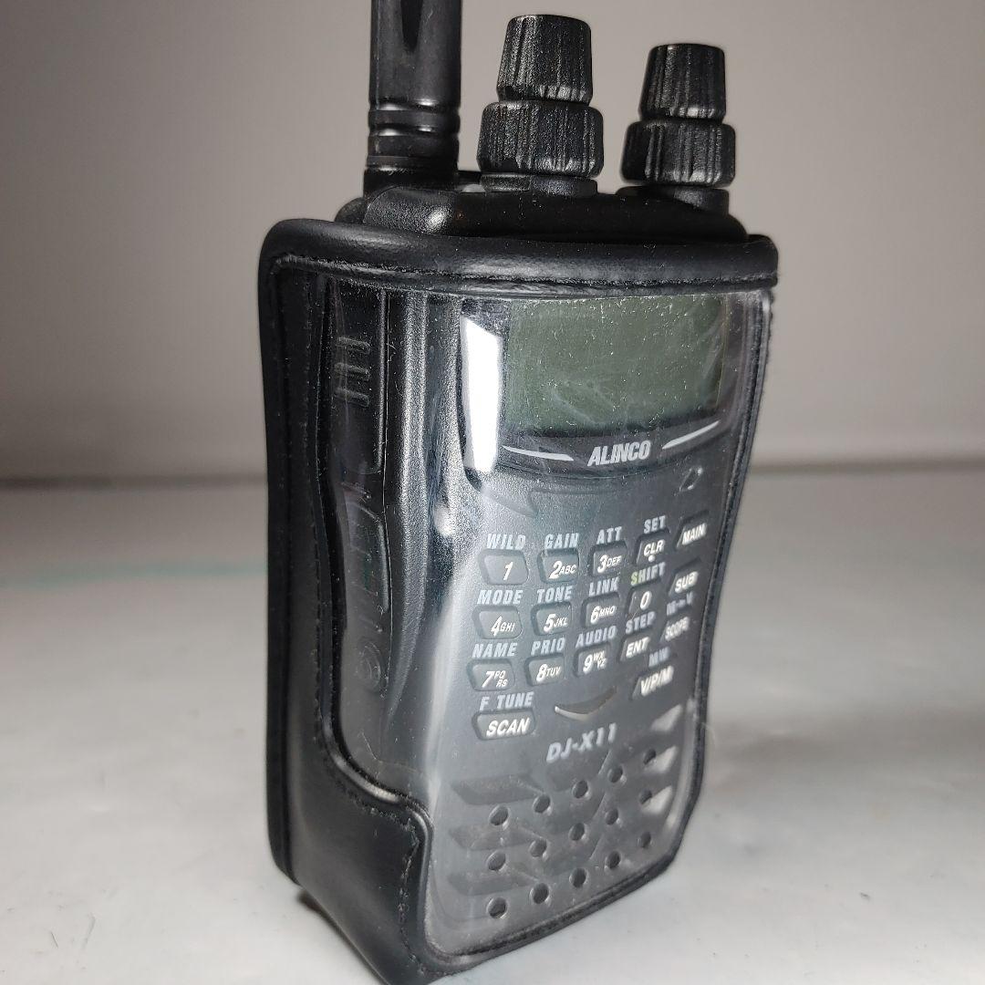 ALINCO 受信機 DJ-X11 動作品。 メーカーにてX11Aへの改造済品