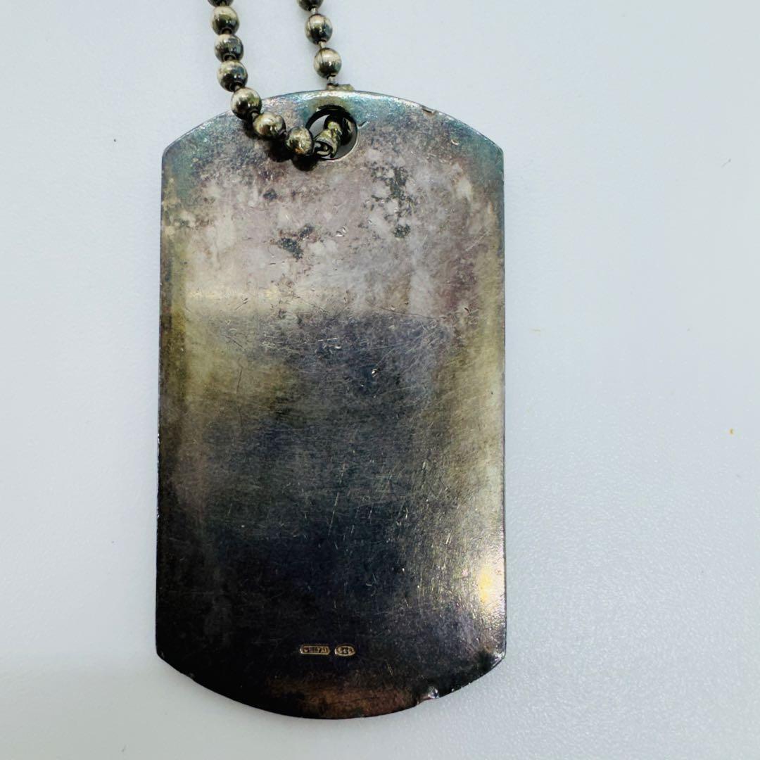 ✨GUCCI✨グッチ✨2連ドッグタグプレート✨シルバー925✨ネックレス✨