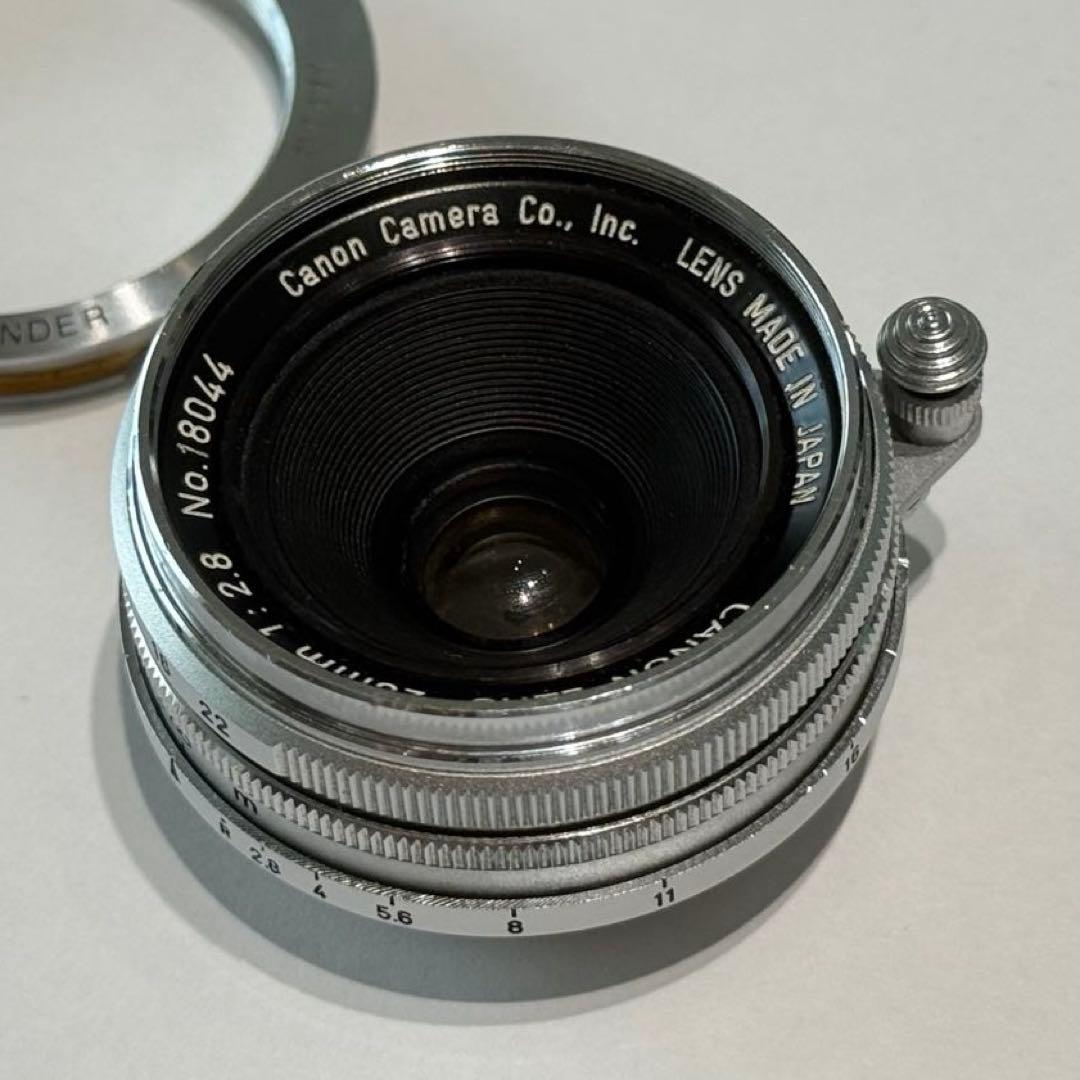 Canon 28mm F2.8 L39 オールドレンズ キヤノン製