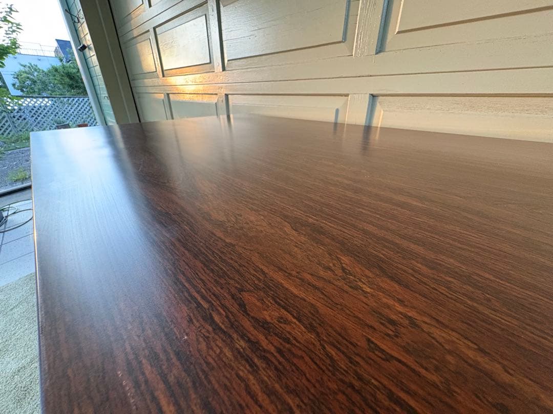 【ココとモグ】DECOLA ダイニングテーブル ダークブラウン