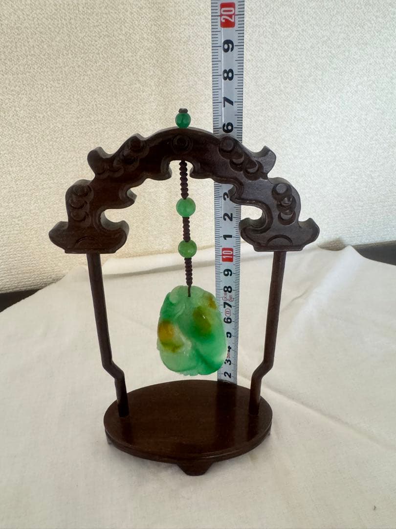 翡翠　アンティーク　コレクション　置物