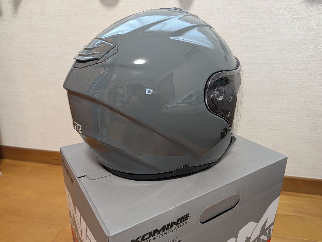 KOMINE コミネ HK‐172 FL FRP ジェットヘルメット
