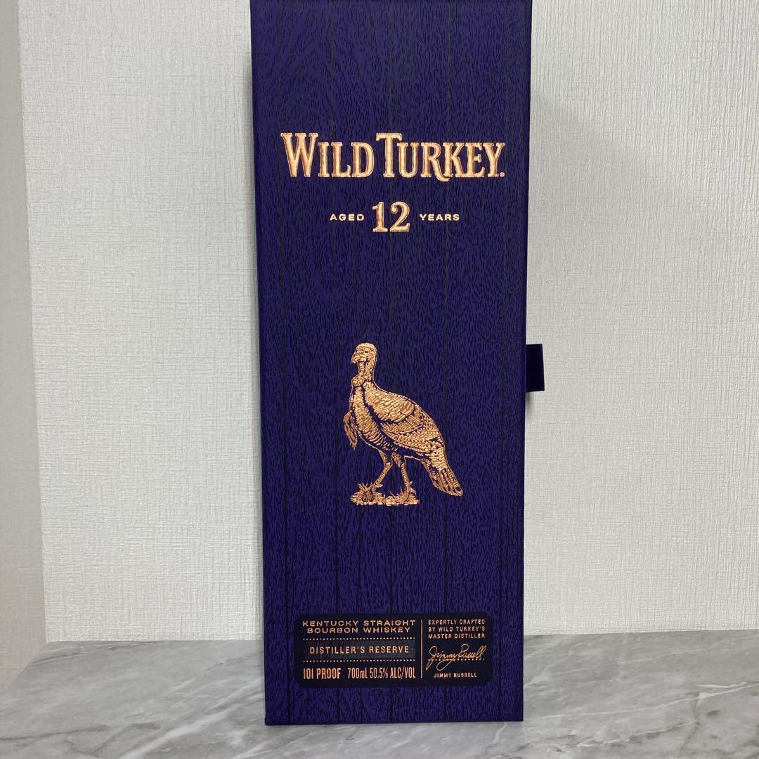ワイルドターキー　12年　オリジナルボックス入り