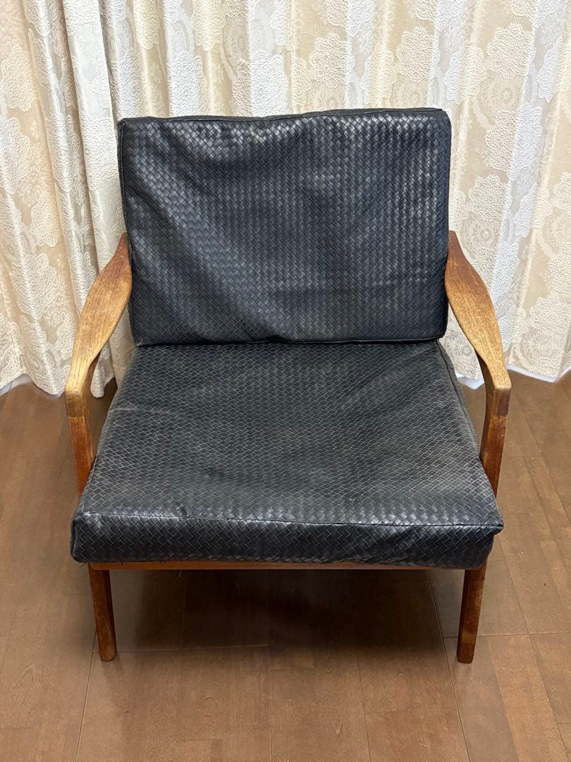 デンマーク製 ヴィンテージ　チェア　1シートソファ　北欧家具　椅子　高級家具