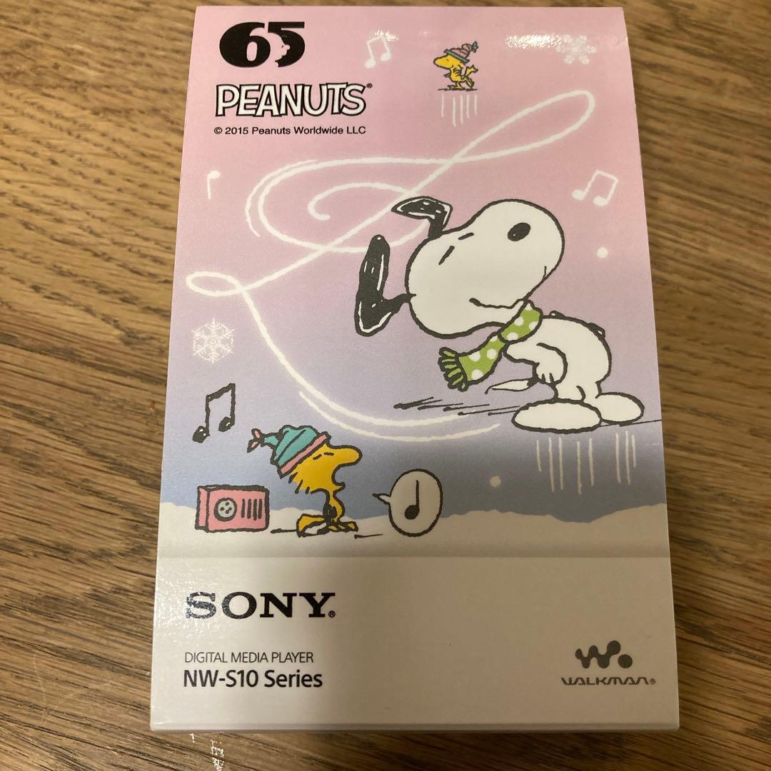 ソニーウォークマンSNOOPYコラボNW-S14