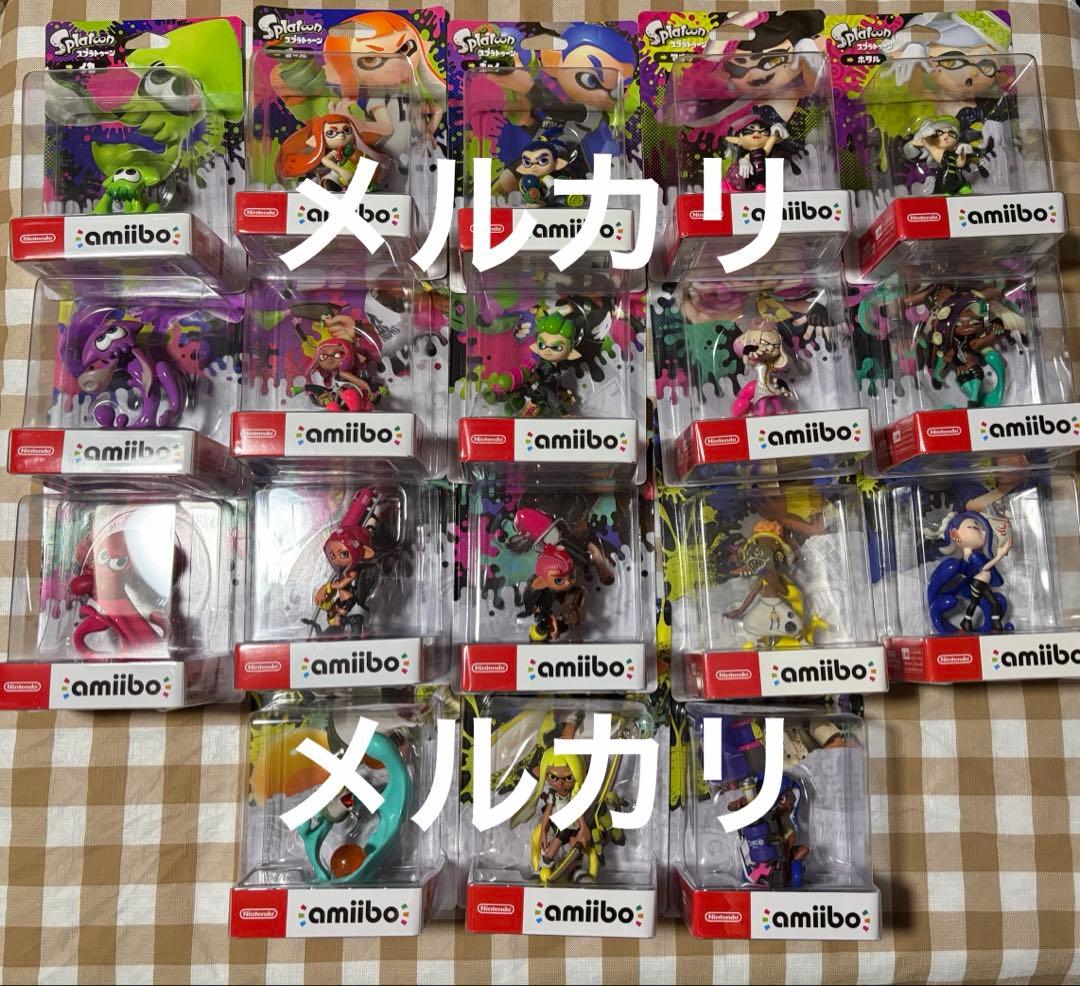 スプラトゥーン amiibo アミーボ 18体セット